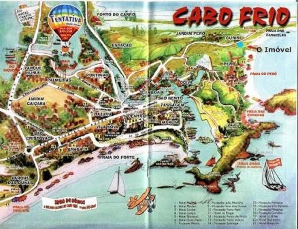 Casa Pero Cabo Frio A 60 Metros Da Praia Luaran gambar